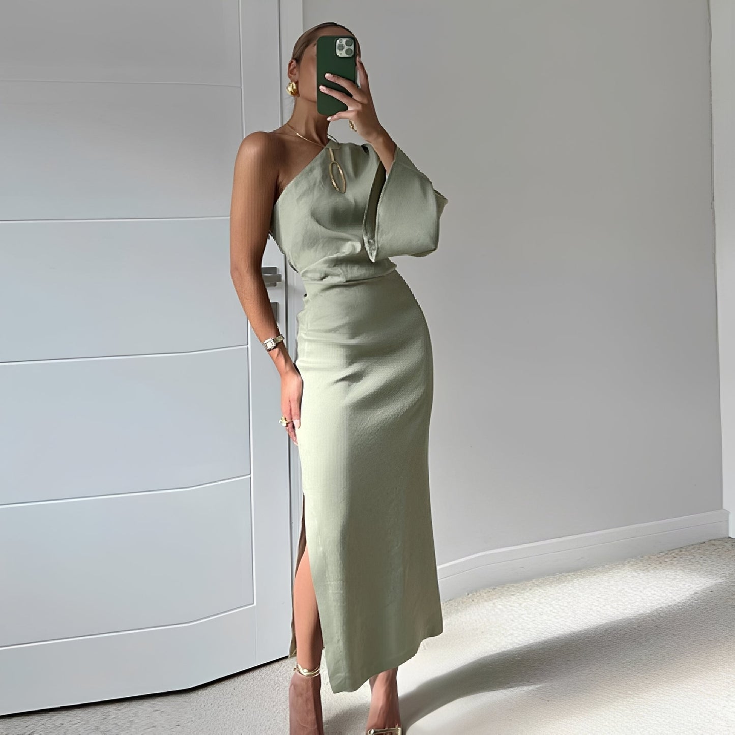 Everett - Einträger-Maxikleid