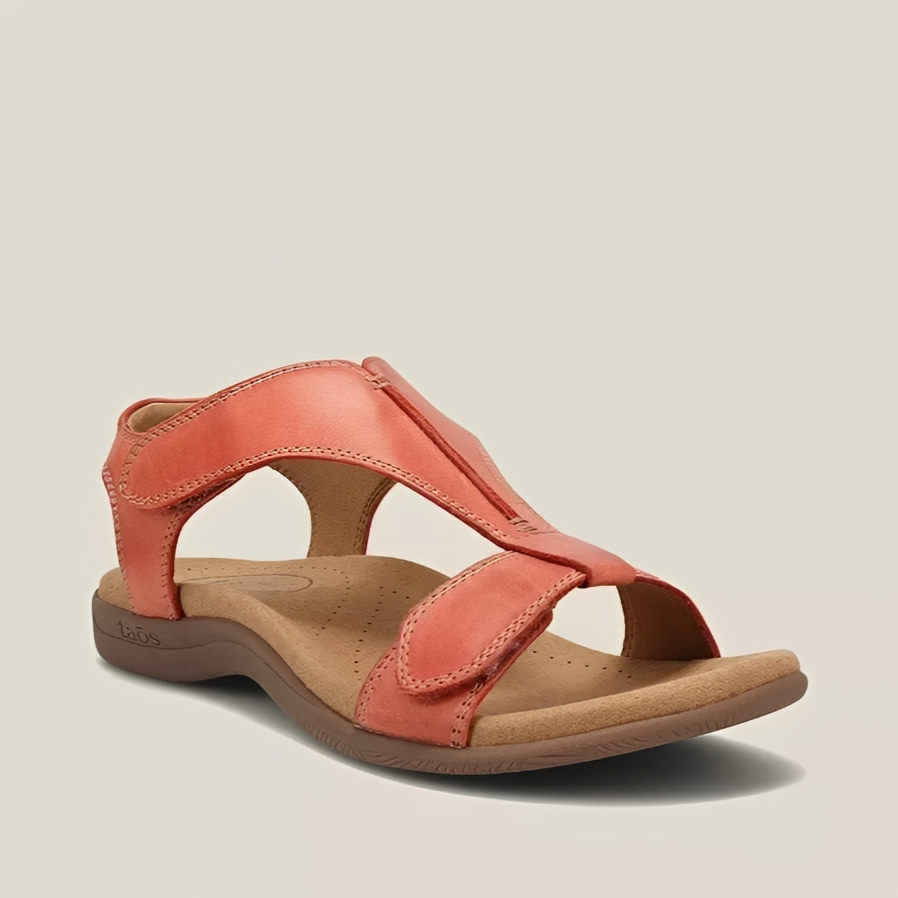 Sharon - Plateau-Sandalen mit Klettverschluss