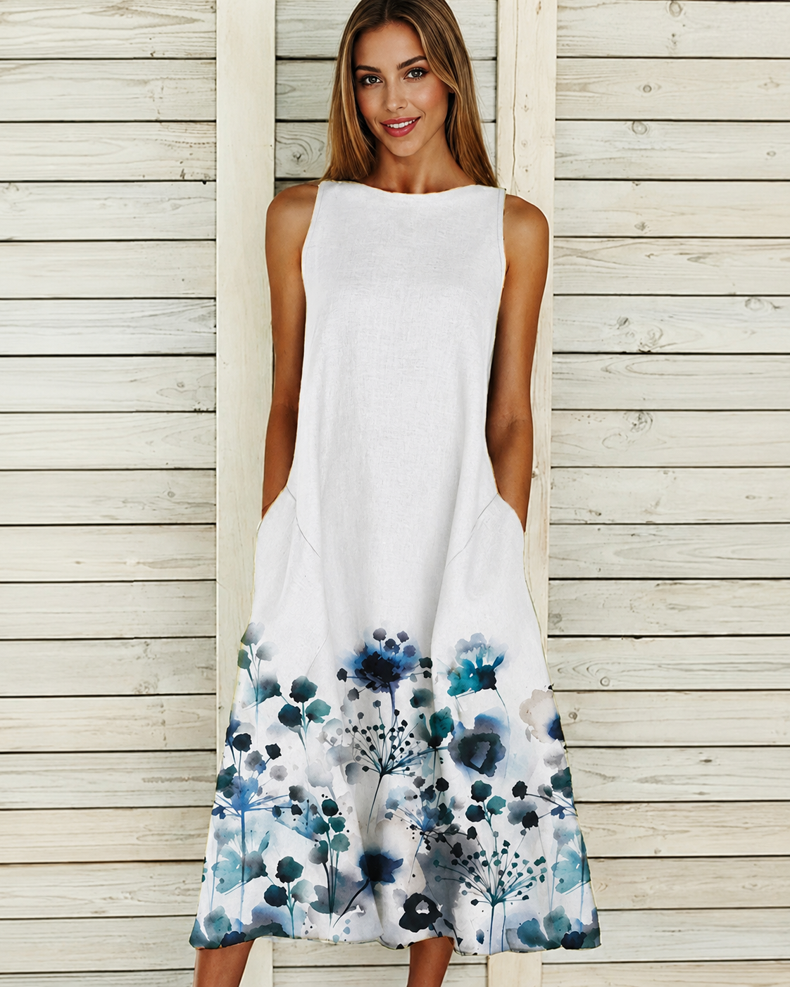 Denique - Vintage inspiriertes Midikleid