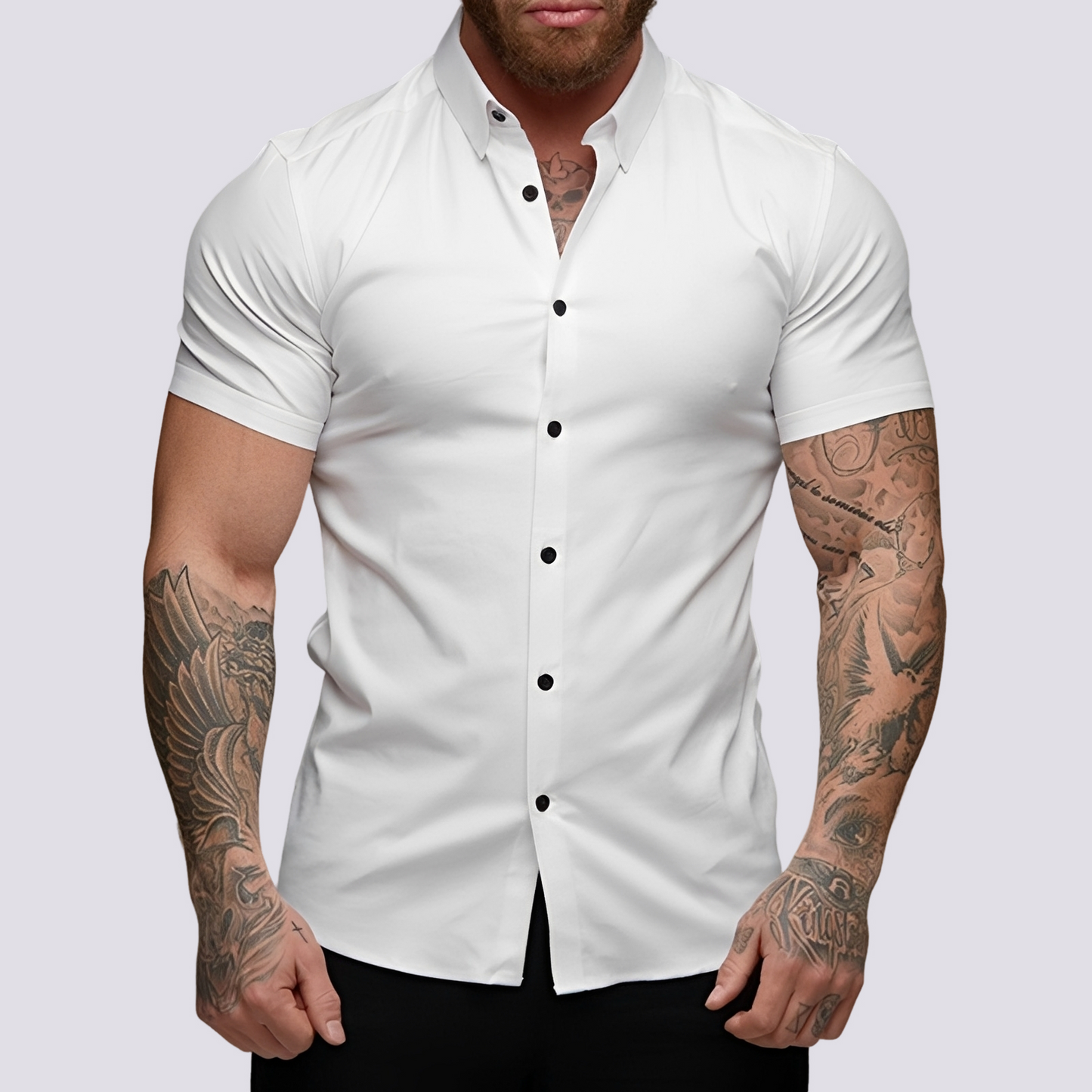 Lukas - Hemd mit variablem Kragen