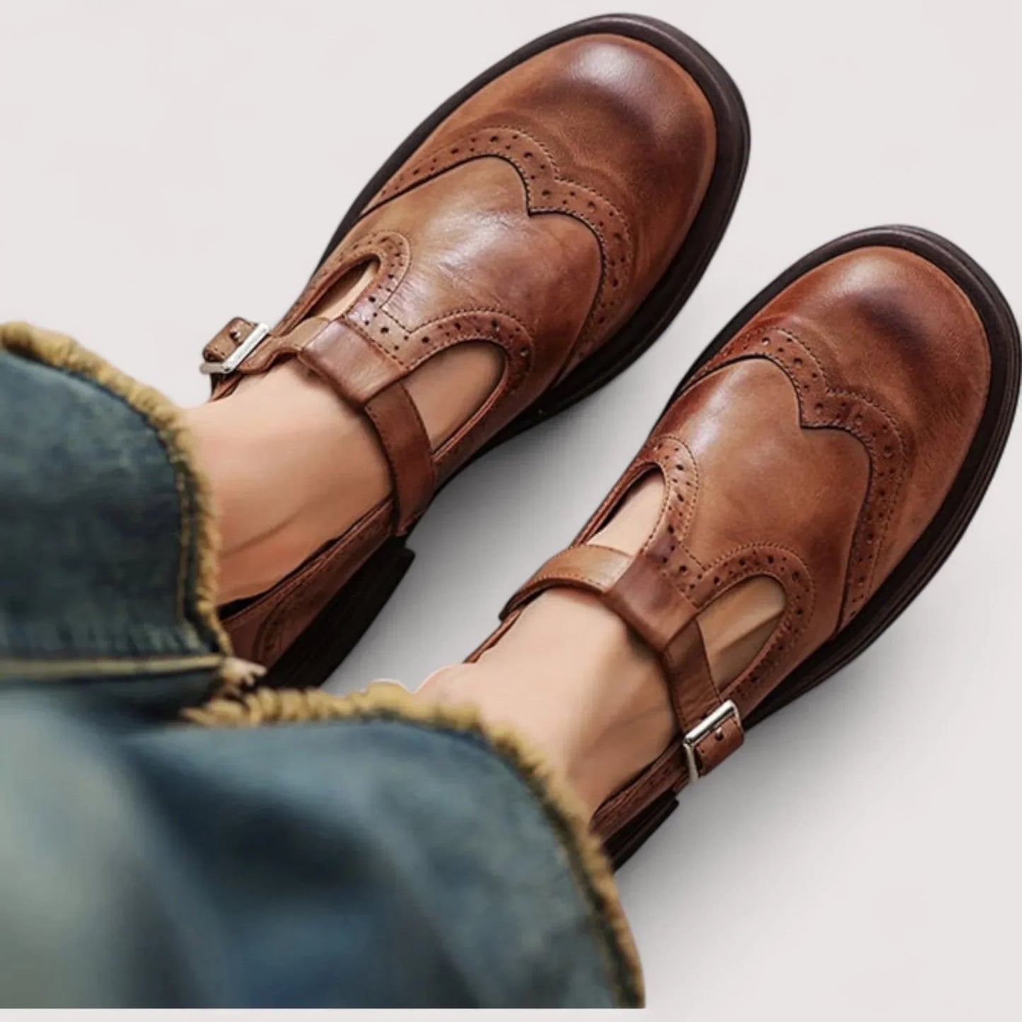 Claudia - Elegante Damen Mary Jane Schuhe
