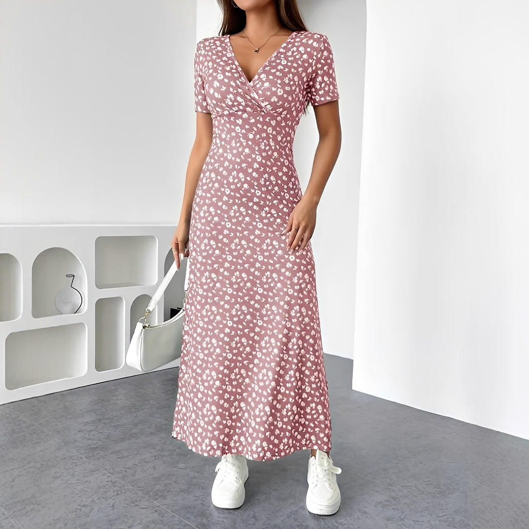 Reggie - Elegantes Maxikleid mit Blumenprint