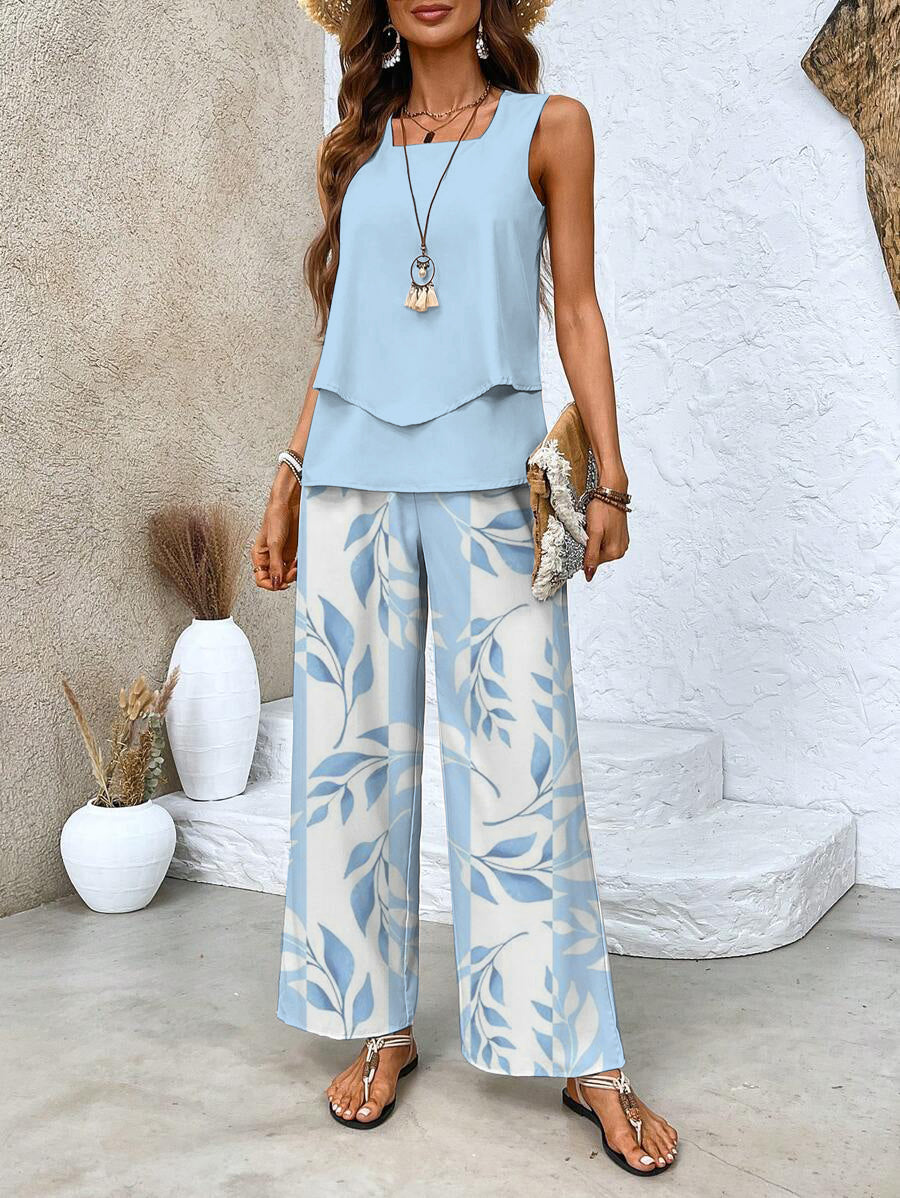 Abigail - Stilvolles Damen Zweiteiler Set