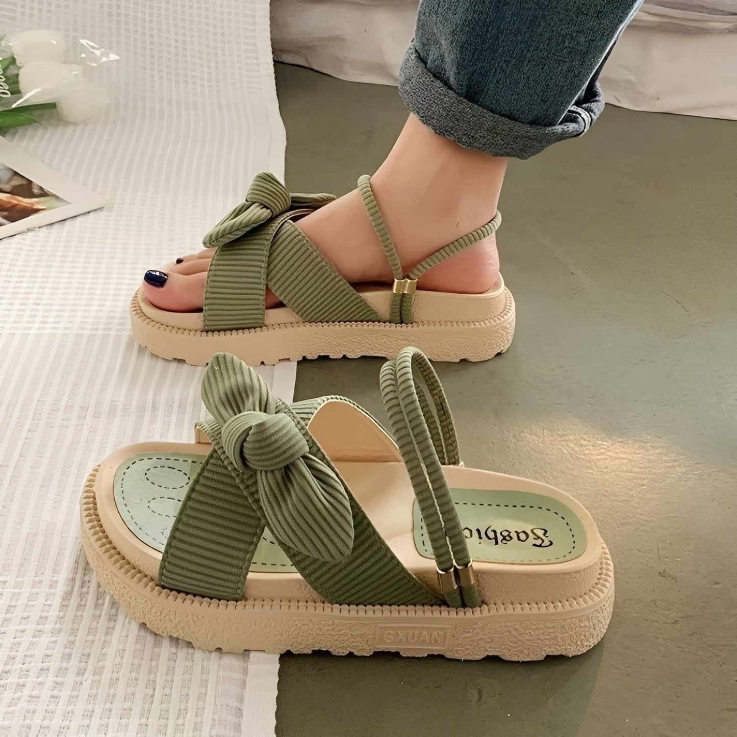 Sammy – Damensandalen – für elegante Spaziergänge