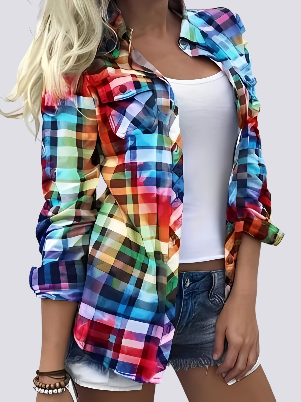 Charlotte - Langarmshirt in kräftigen Farben