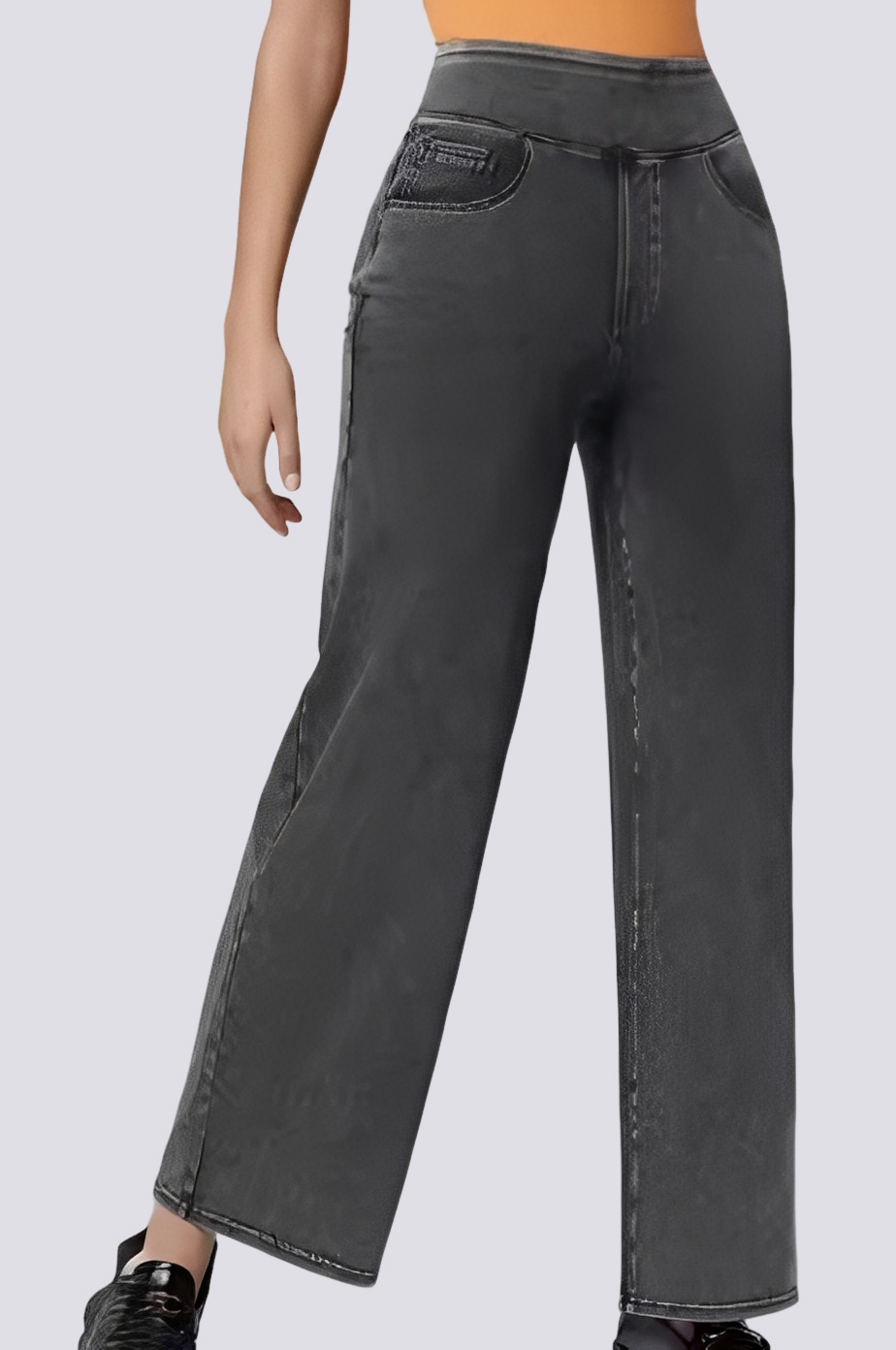 Carrie - Stylische Hose mit Hohem Bund
