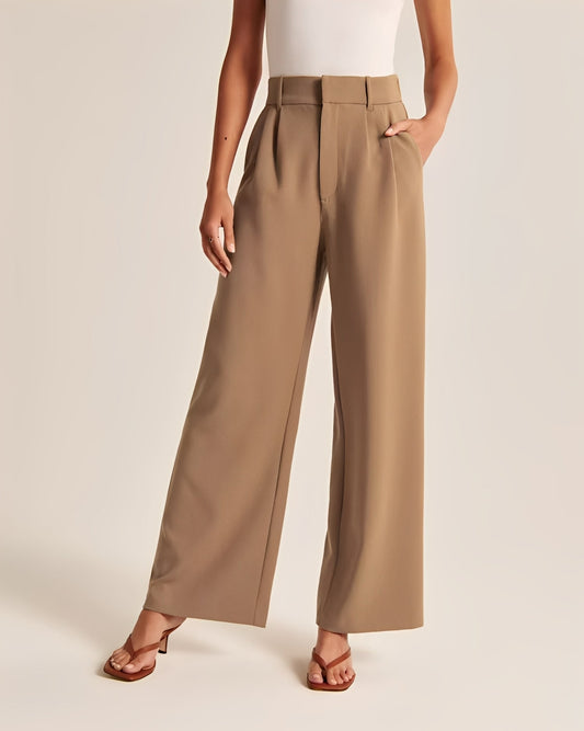 Ruth - Stilvolle Damenhose mit weitem Bein