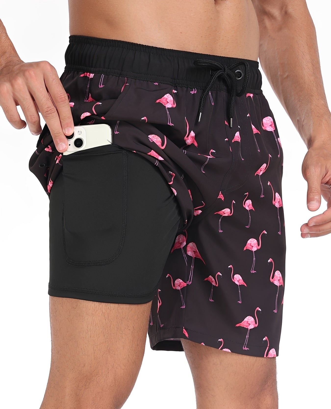 Adam – Herren-Badeshorts – Schnell trocknende Strandbekleidung