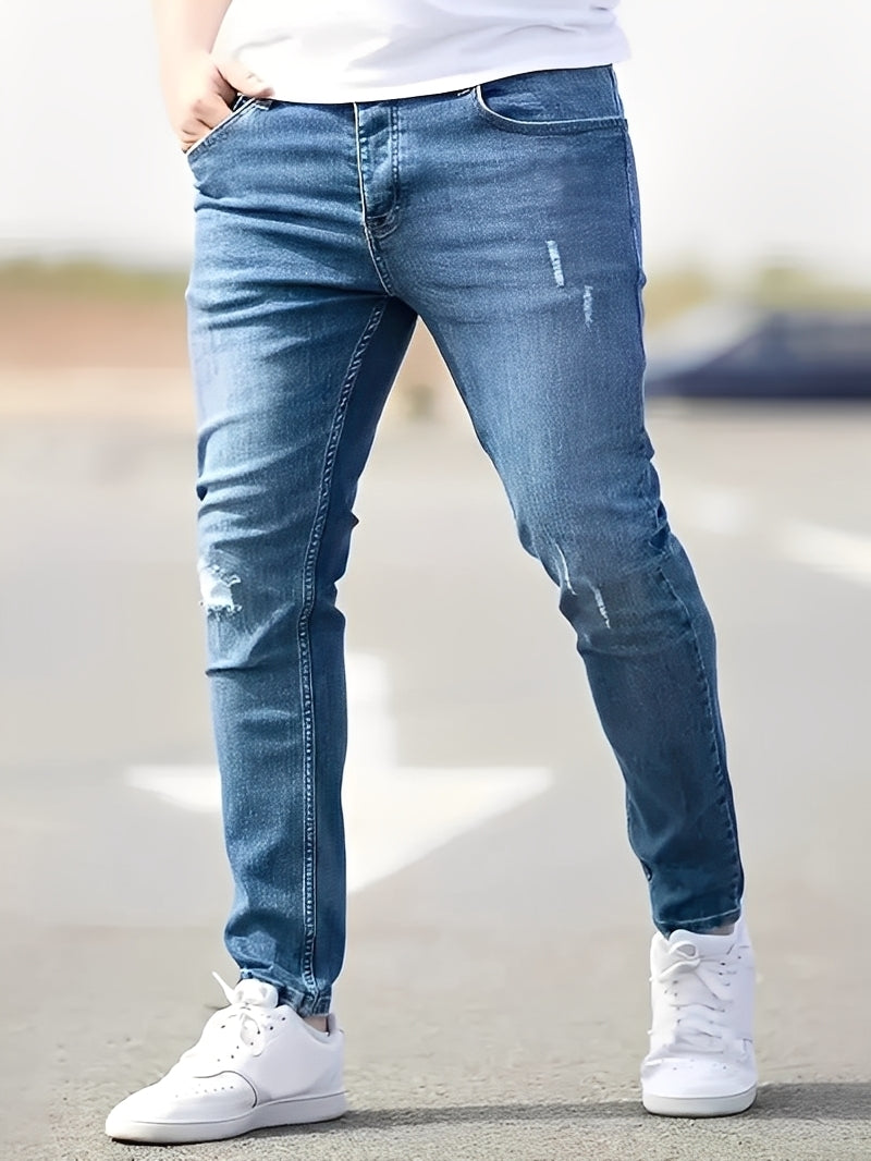 Jenson – Trendige Skinny Jeans mit Used-Look für Herren