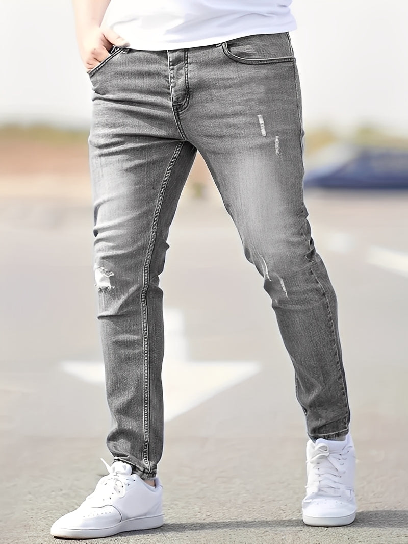 Jenson – Trendige Skinny Jeans mit Used-Look für Herren