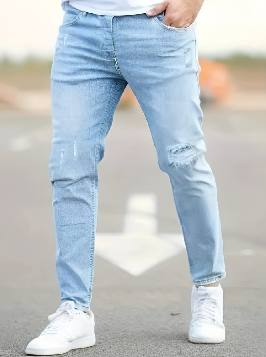 Jenson – Trendige Skinny Jeans mit Used-Look für Herren