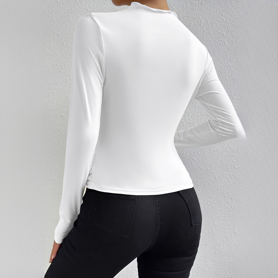 Rochelle - Elegante Langarm-Tops