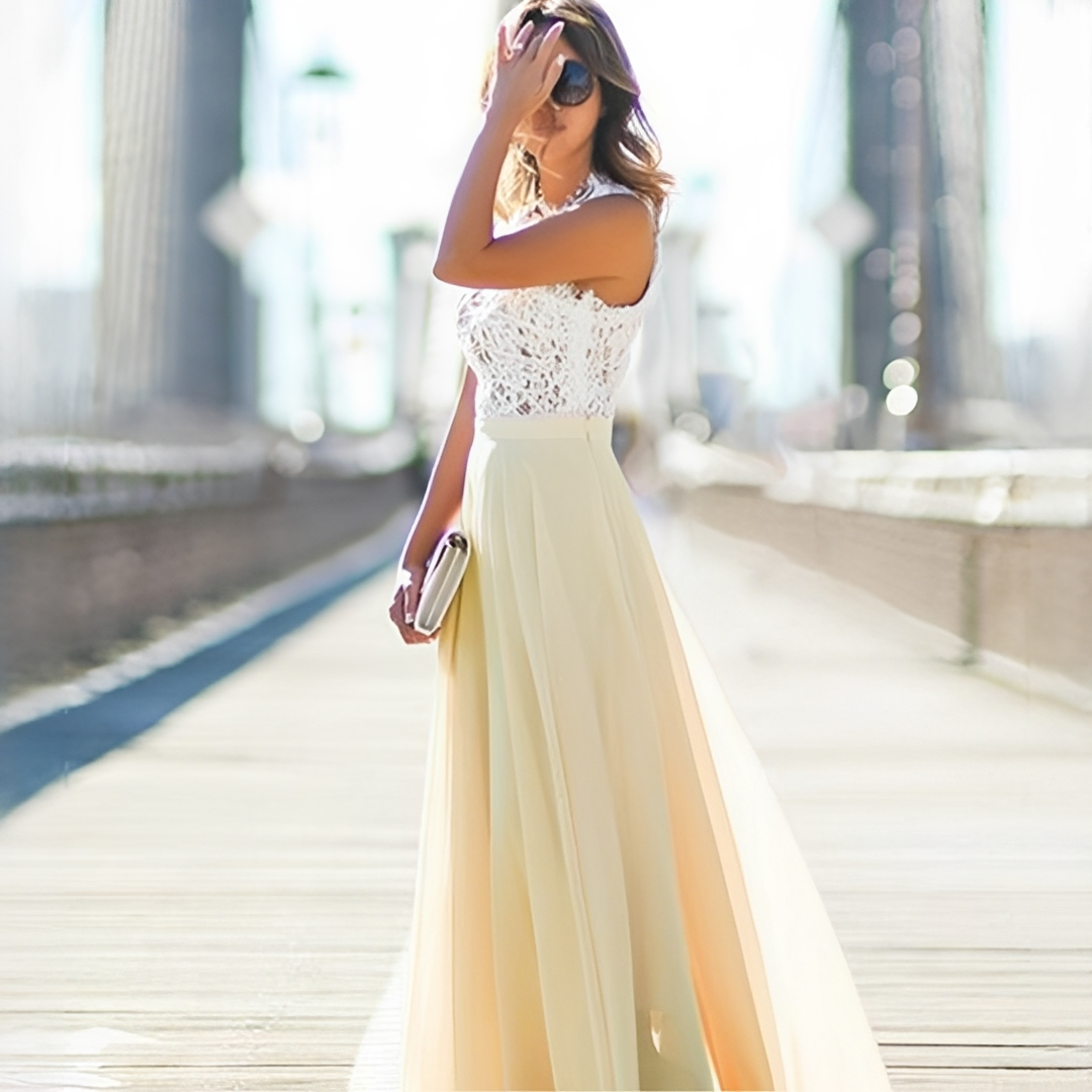 Jhona - Elegantes Sommerkleid für Frauen