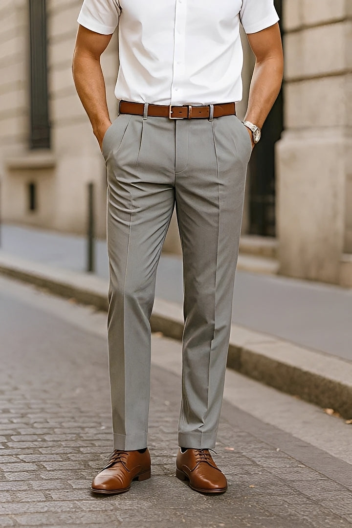 Brandon - Moderne Hose mit geradem Bein