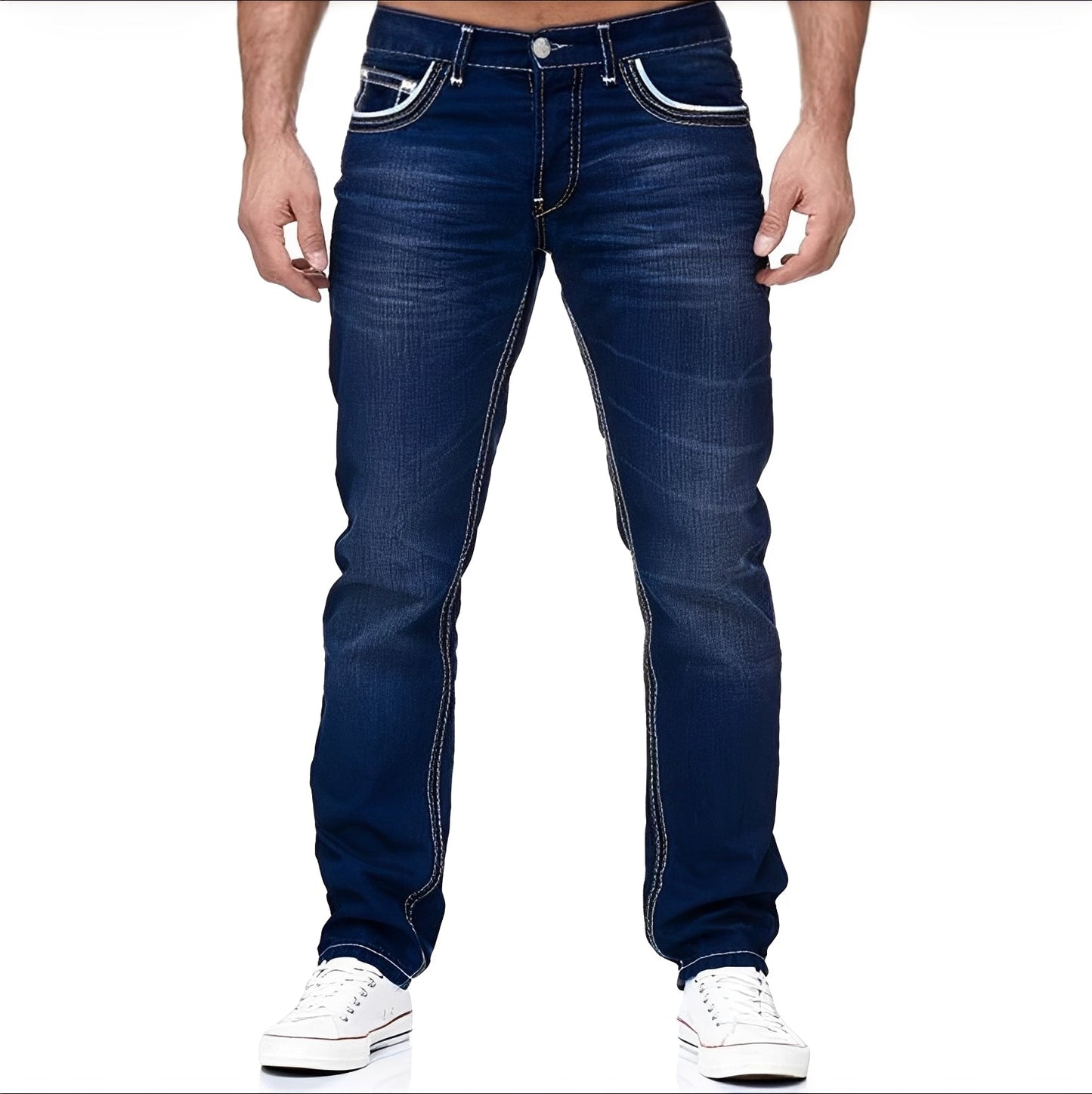 Andy - Zeitgemäße Herrenjeans im Used-Look
