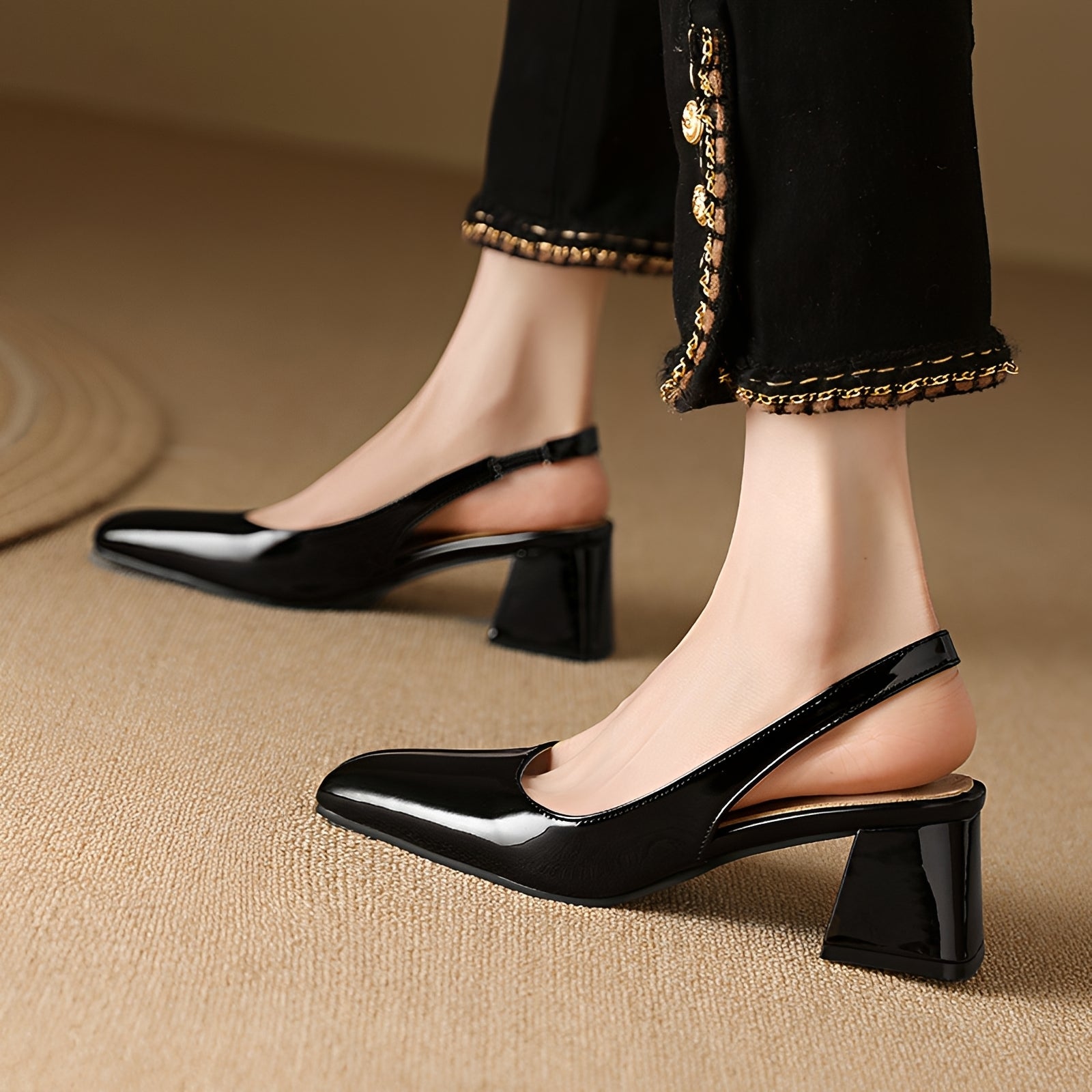 Kristen - Stilvolle Schuhe mit quadratischem Absatz