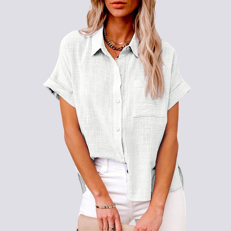 Nicole - Kurzarmshirt mit Tasche
