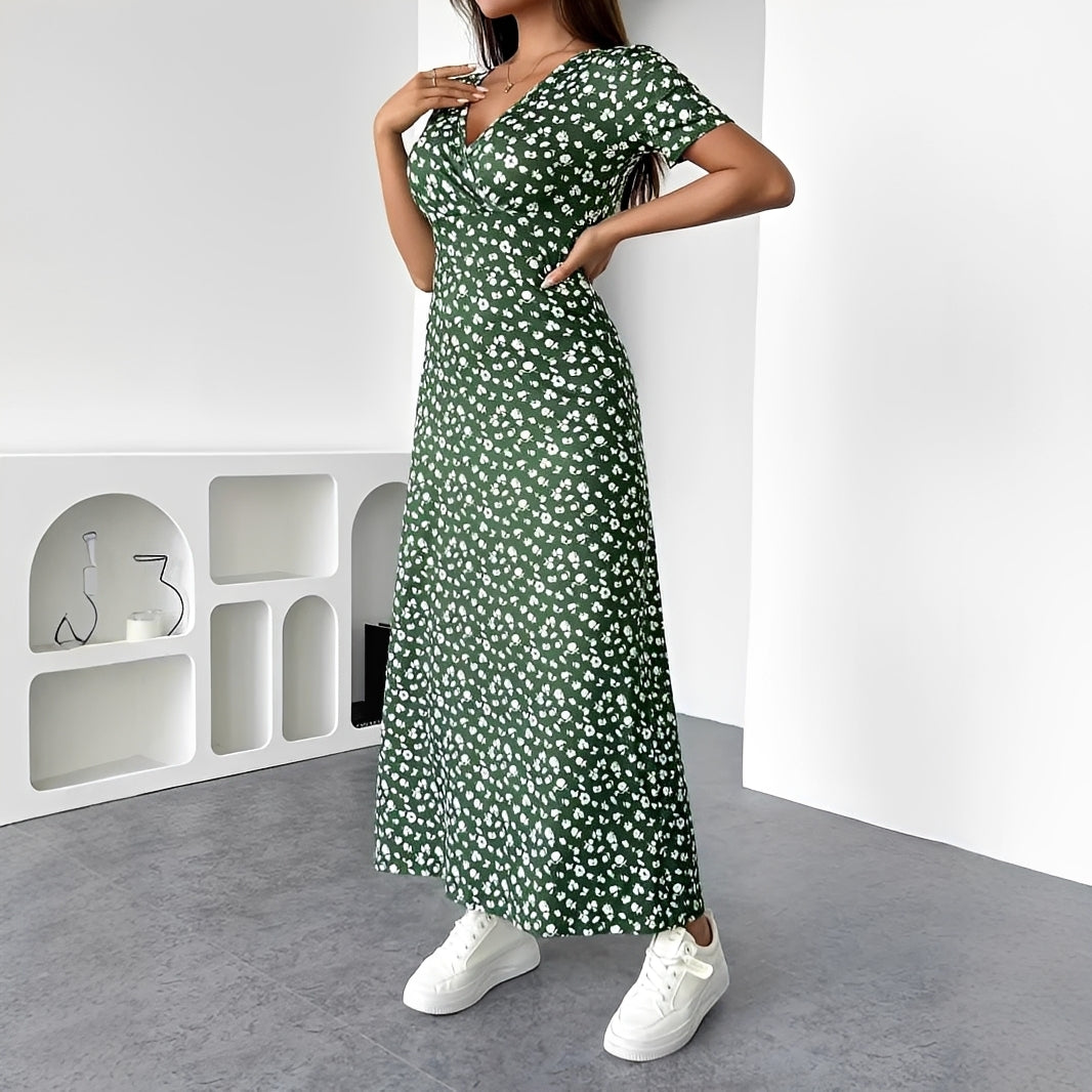 Reggie - Elegantes Maxikleid mit Blumenprint