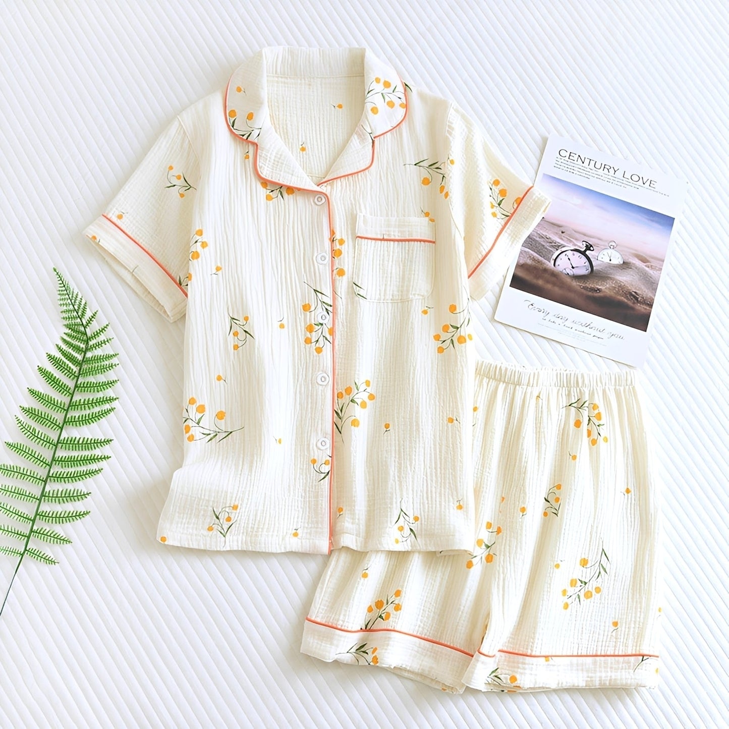 Mariah - Bequemes, Lässiges Pyjama-Set