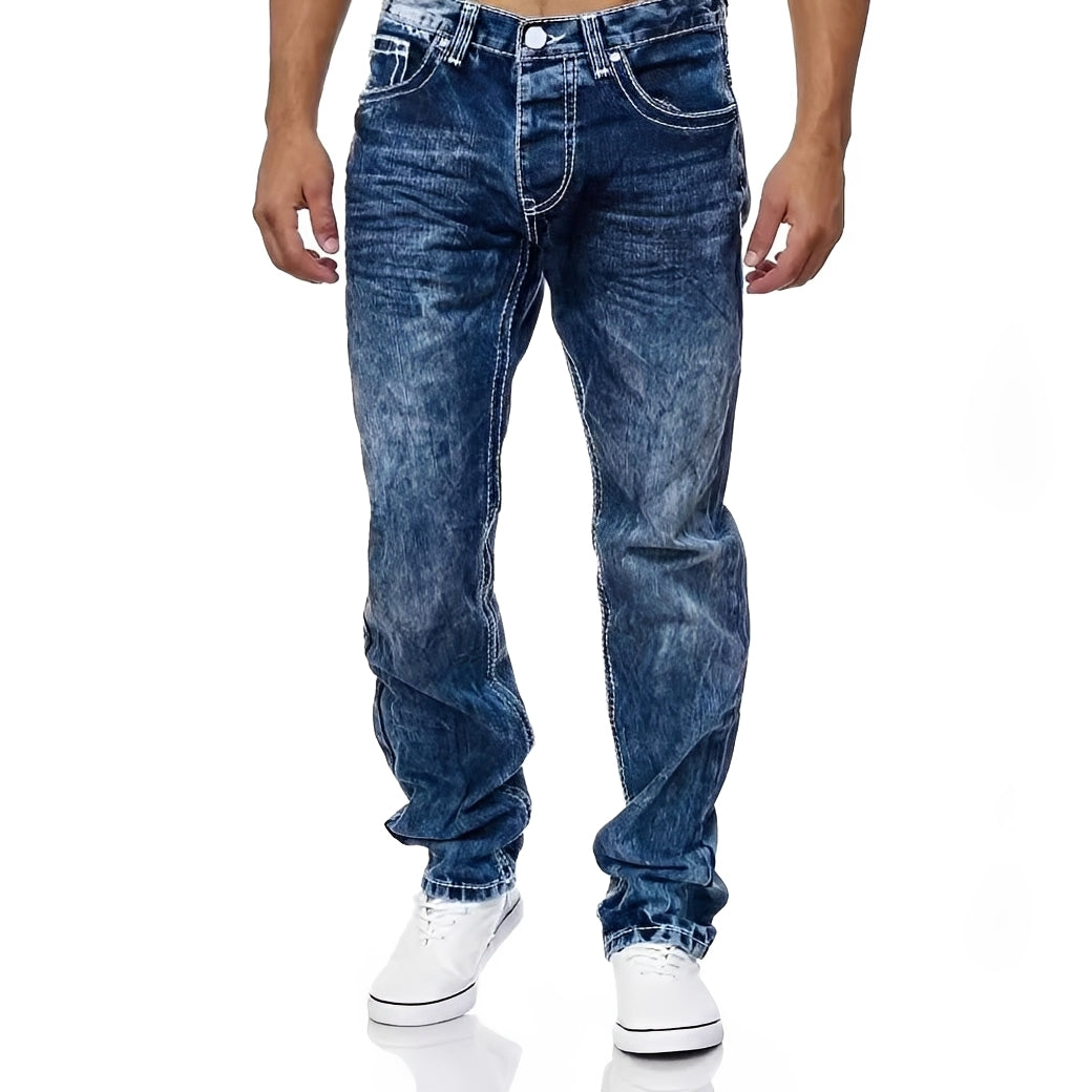 Stefan - Bequeme, gerade Stretch-Jeans für Männer
