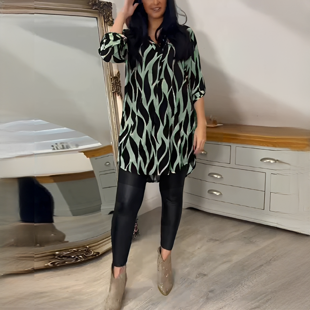 Desiree - Schicke Bluse mit V-Ausschnitt