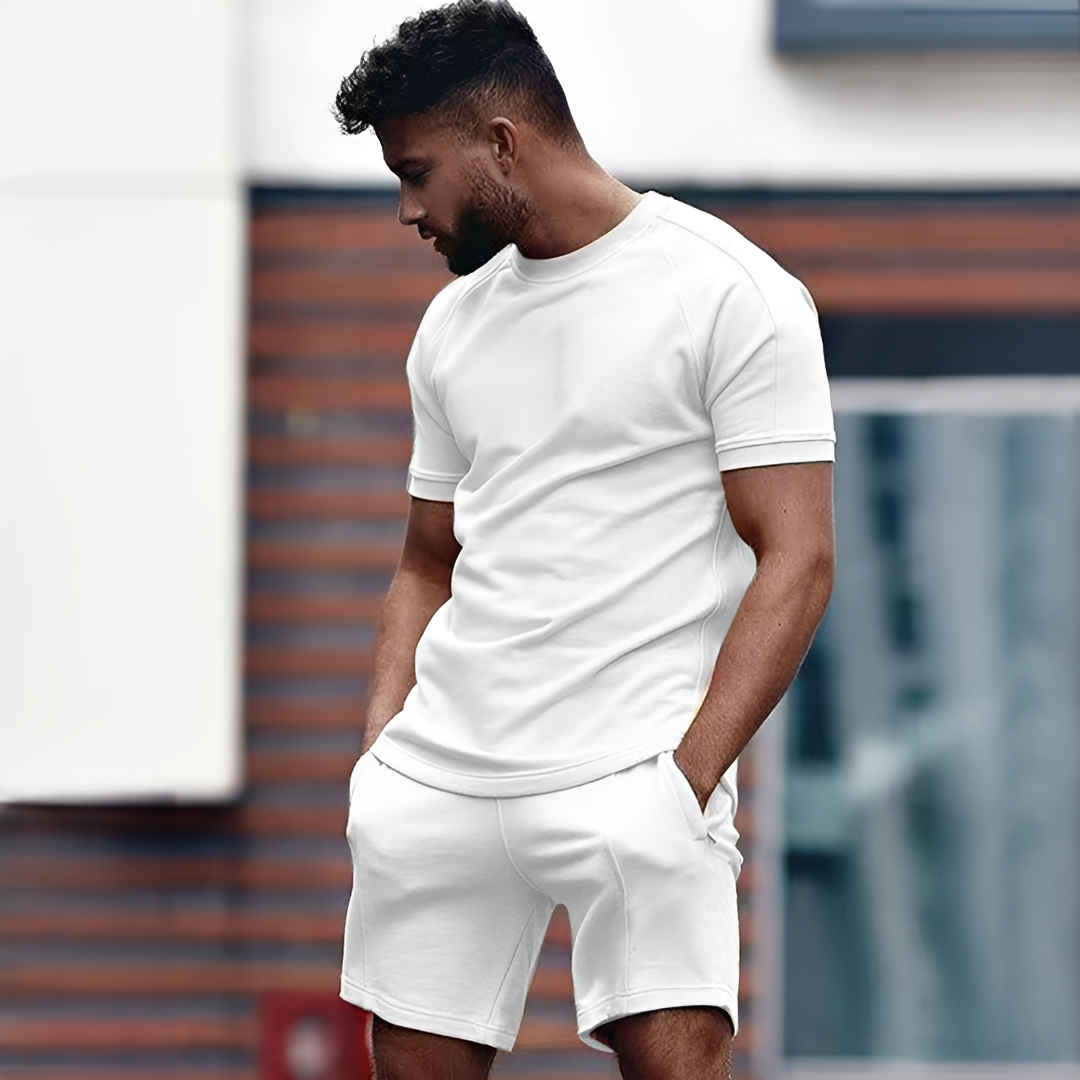 Drake - Herren-Set aus T-Shirt und Shorts - perfekt für warme Tage