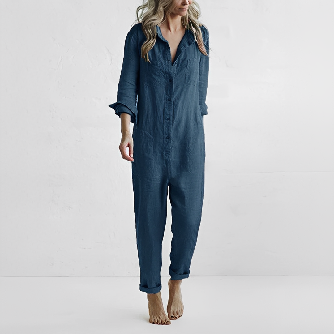 Novaria - Sommer-Overall mit langen Ärmeln für Frauen