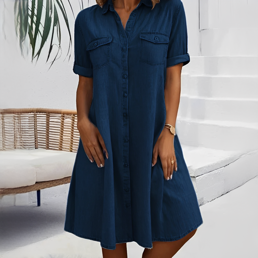 Naomi - Lockeres Hemdkleid