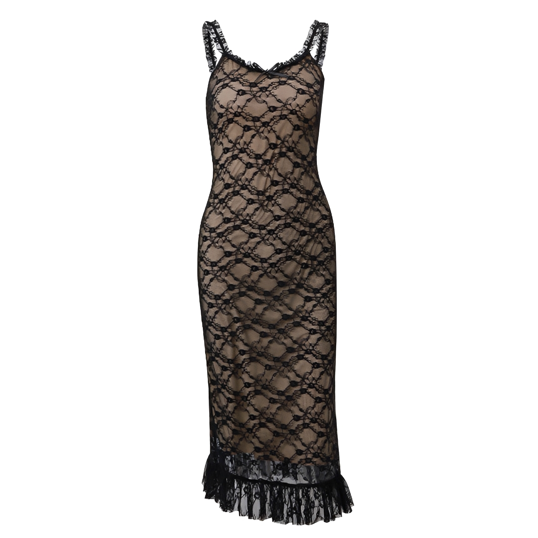 Anjenette - Elegantes und trendiges Midi-Kleid