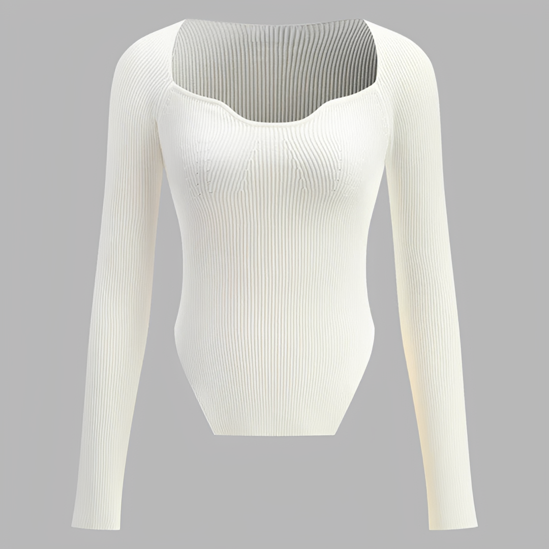 Helena - Elegantes und schickes Langarm-Top