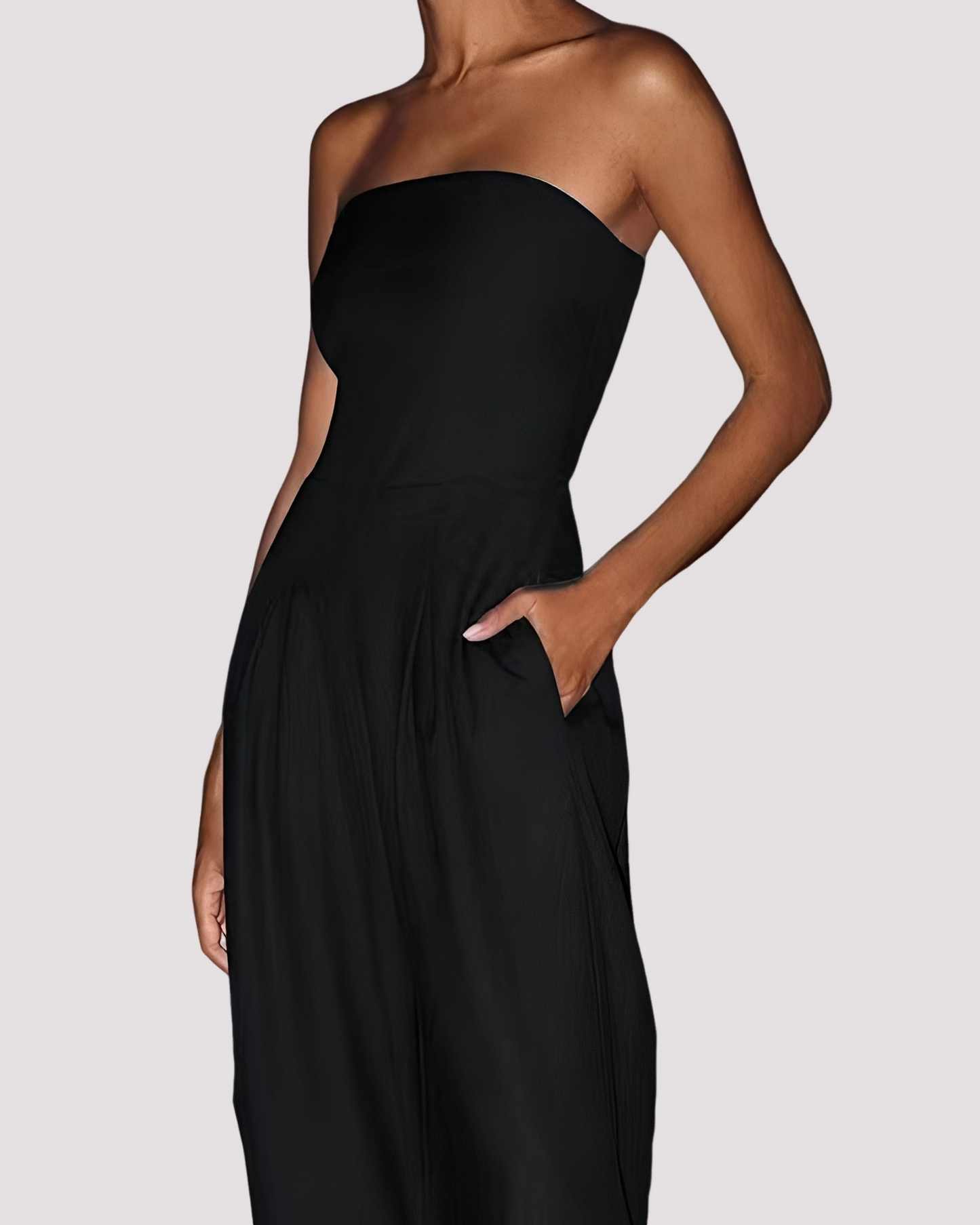 Carmen - Schicker trägerloser Jumpsuit