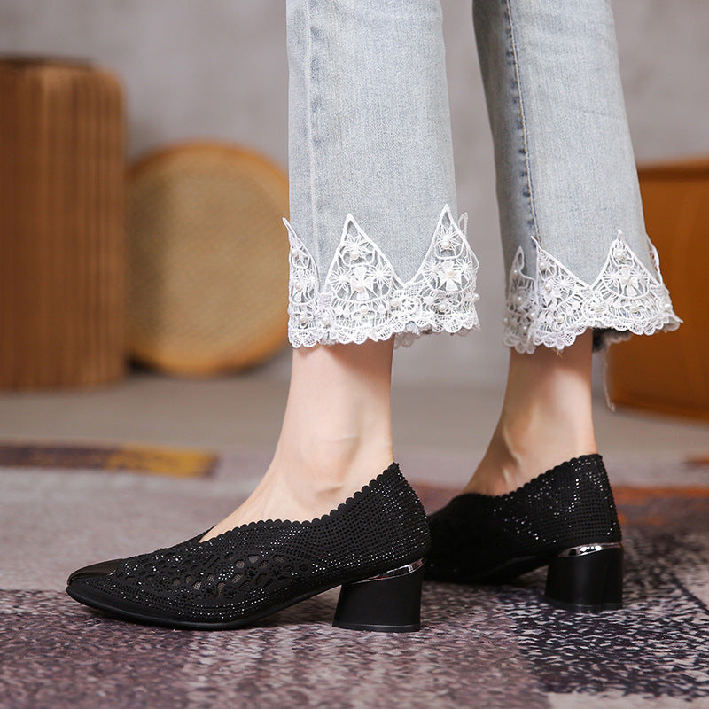 Rita - Trendige Sandalen mit Ausschnitt für Damen