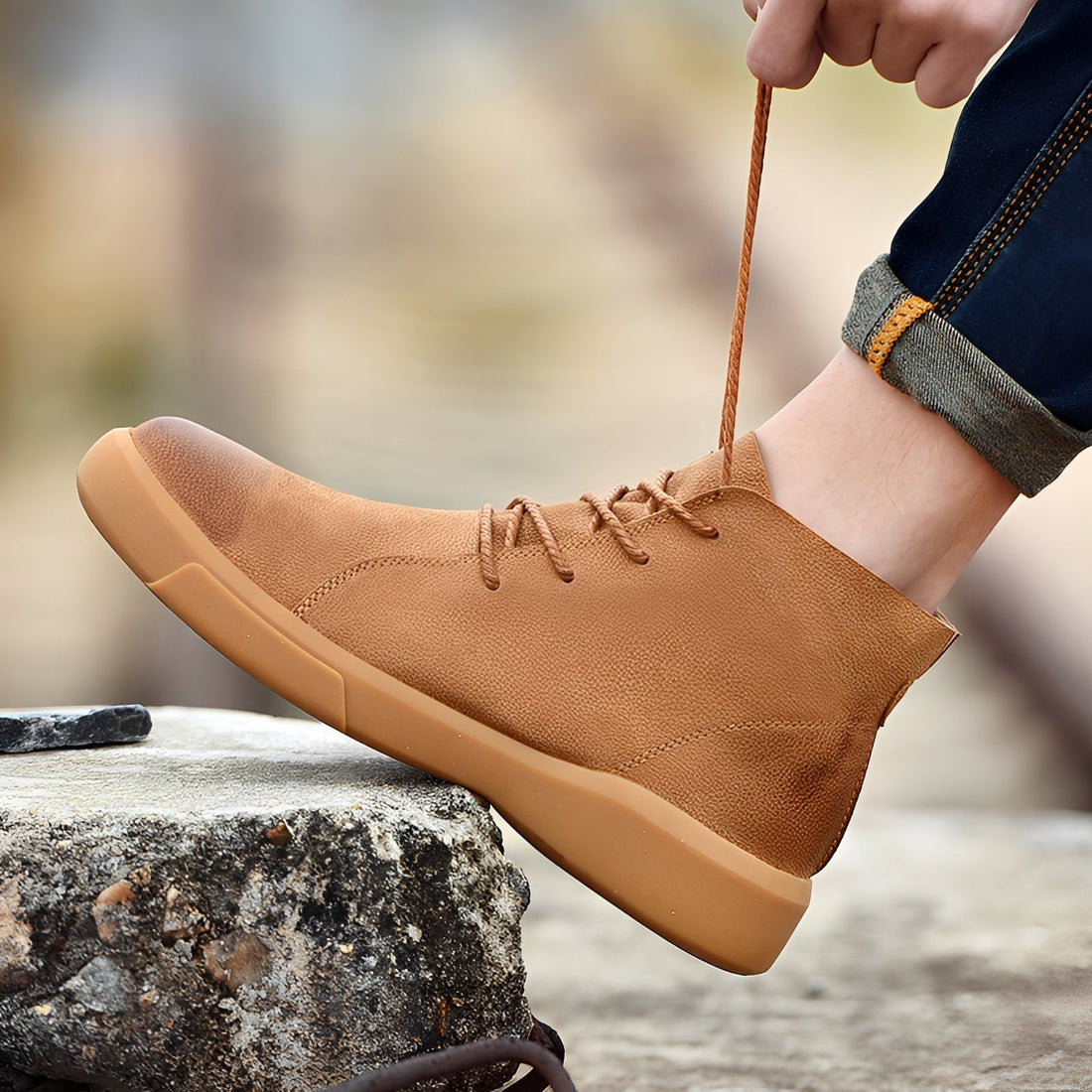 Allen - Trendige hohe Sneakers