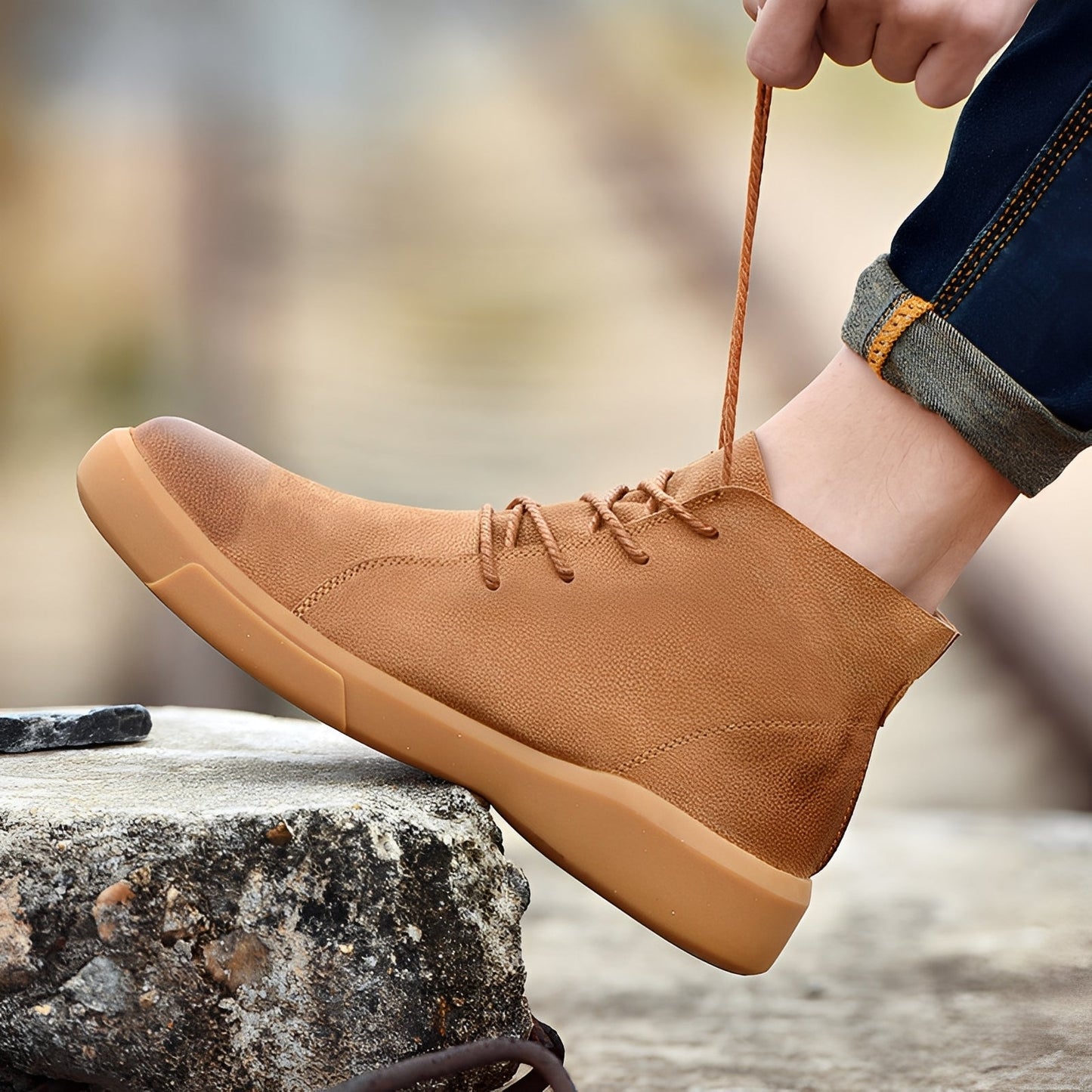 Allen - Trendige hohe Sneakers