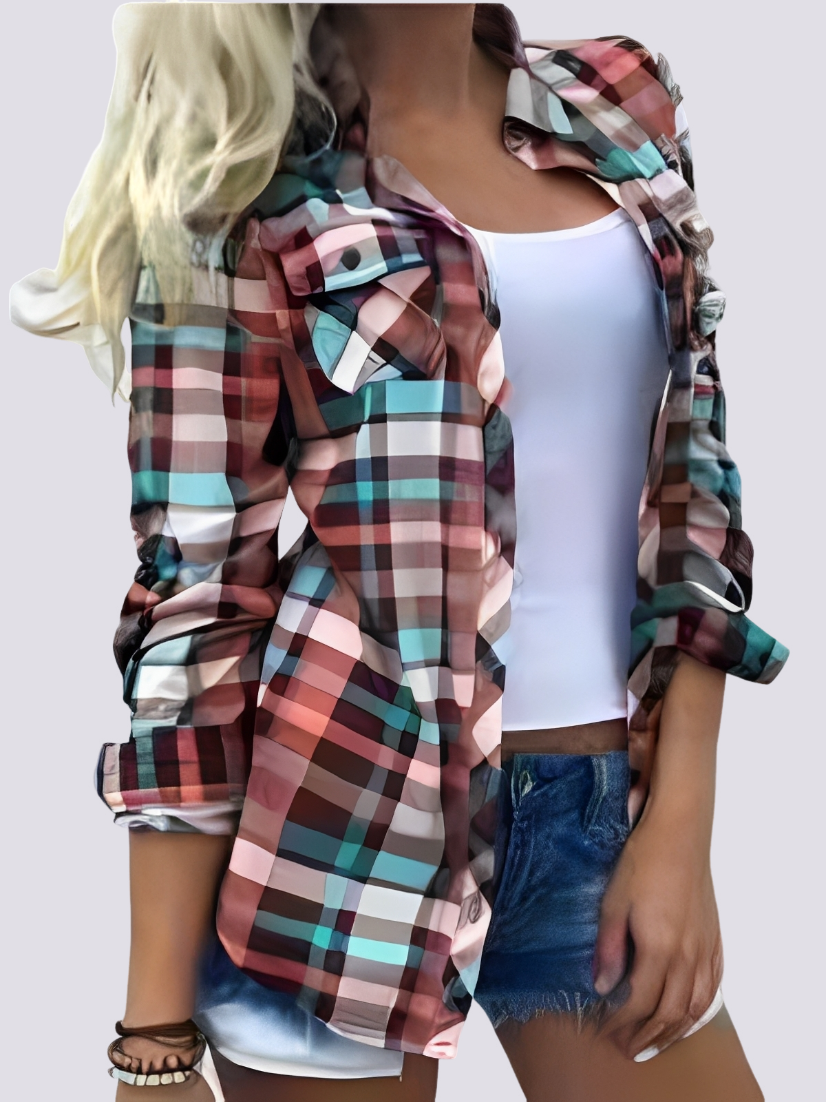 Charlotte - Langarmshirt in kräftigen Farben