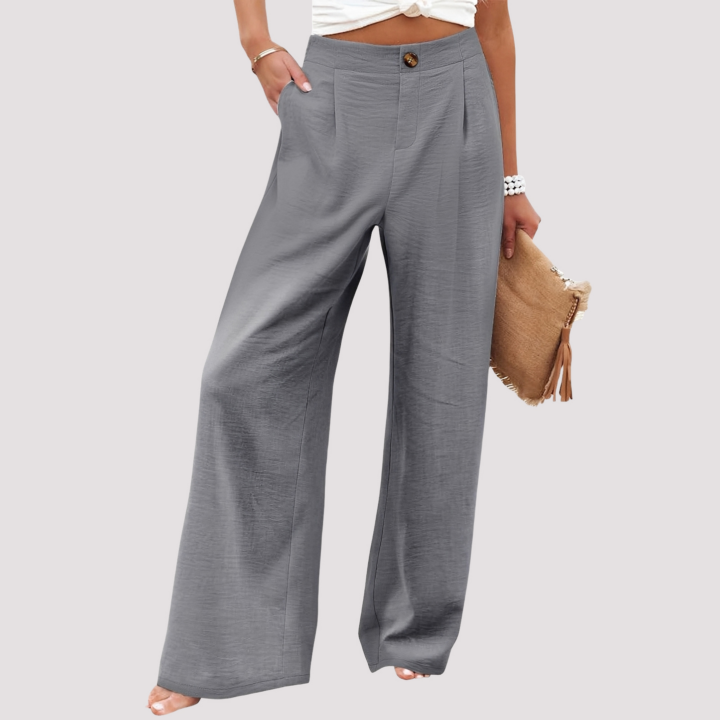 Helen - Weit geschnittene Damenhose im entspannten Stil