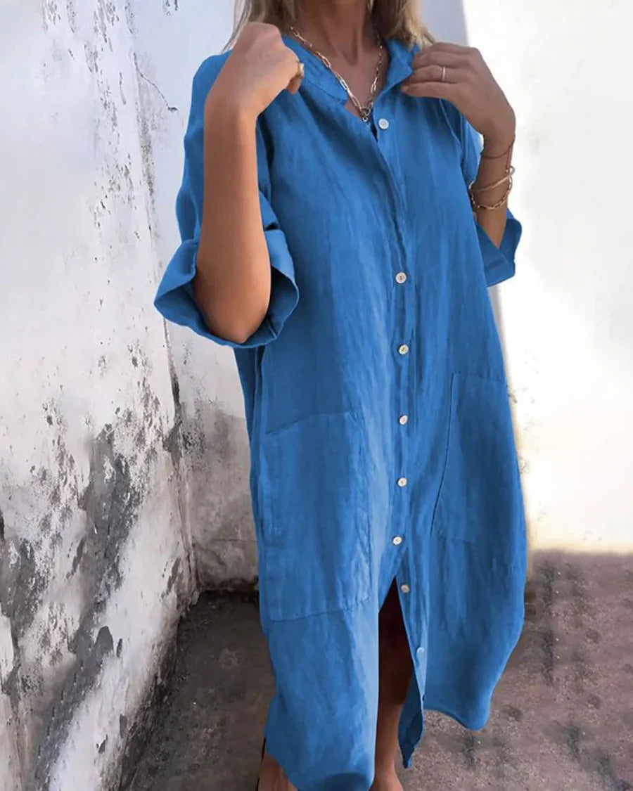 Valerie – Lässiges Damenblusenkleid