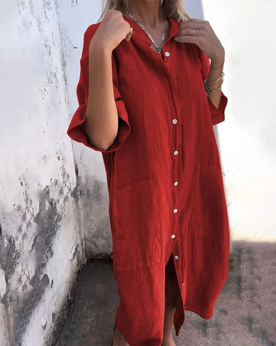 Valerie – Lässiges Damenblusenkleid