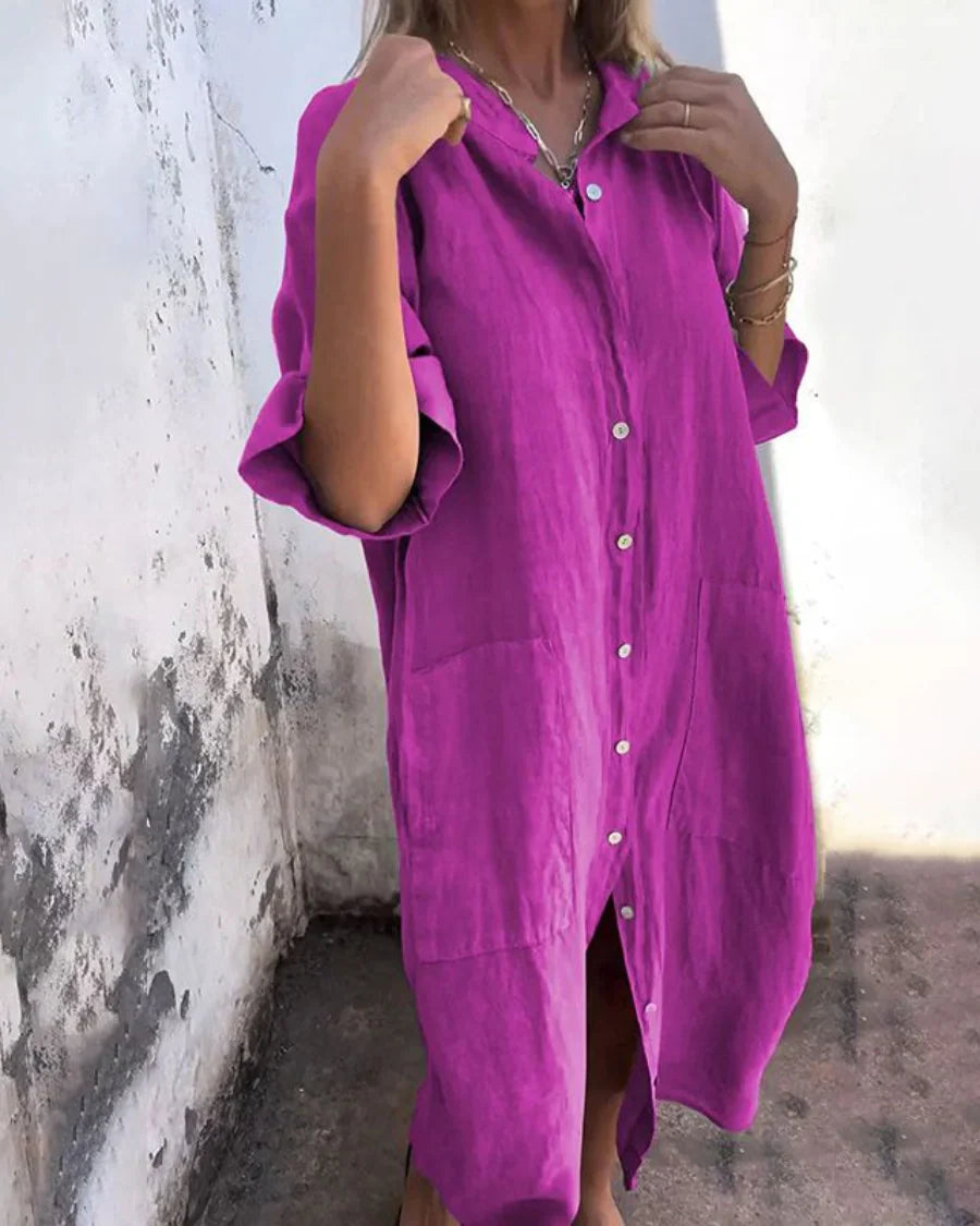 Valerie – Lässiges Damenblusenkleid