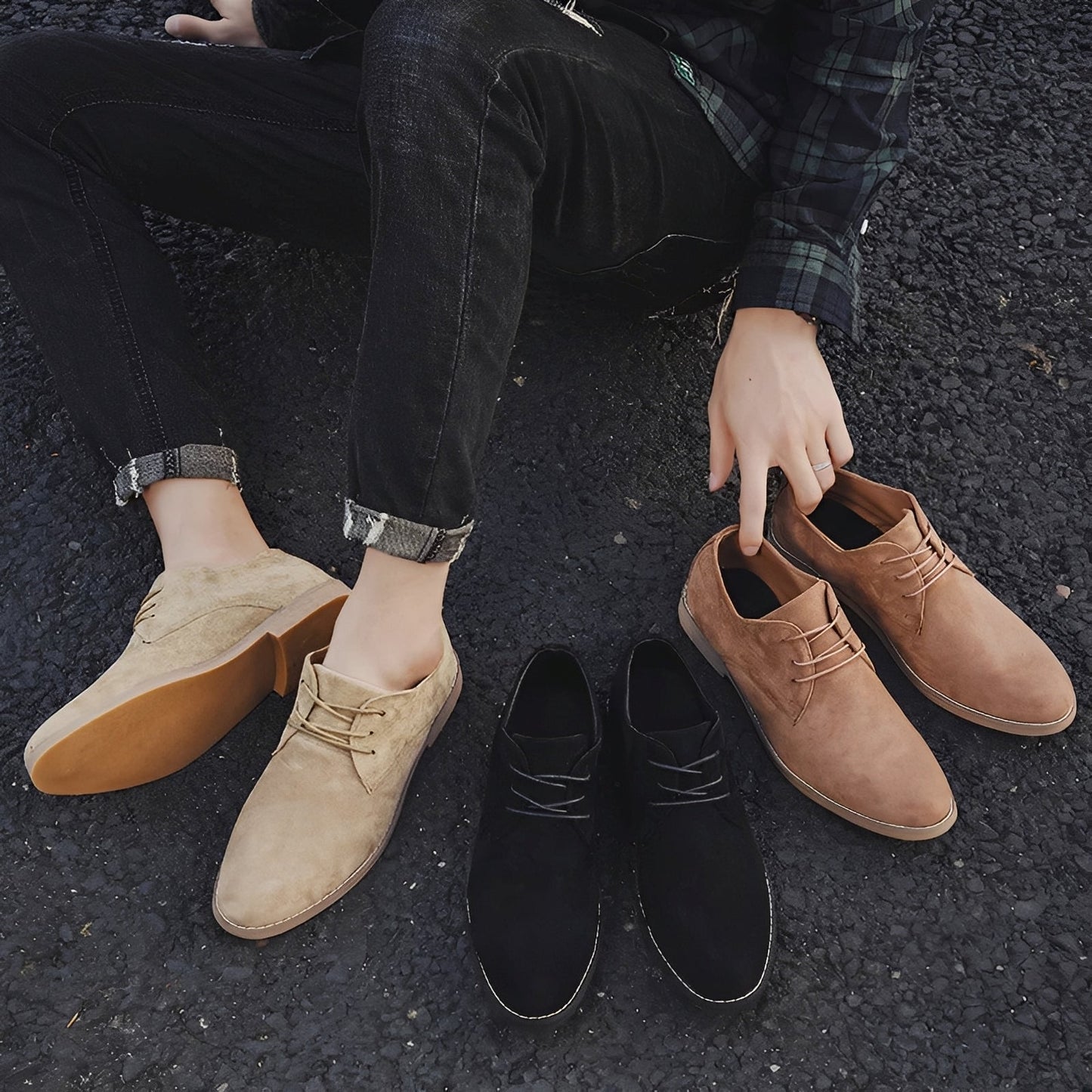 Dwayne - Vintage-Schuhe für Herren