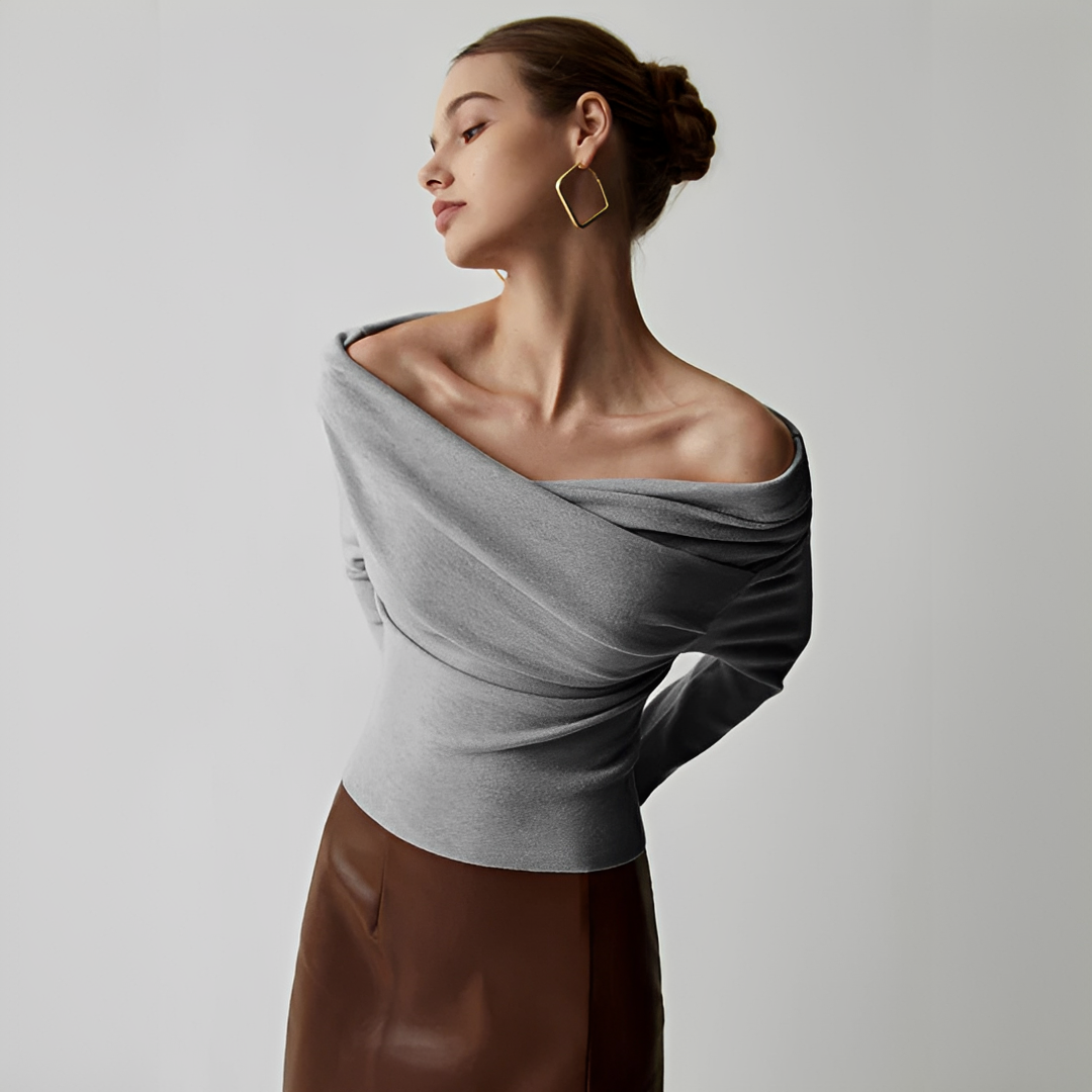 Venise - Elegantes schulterfreies Top