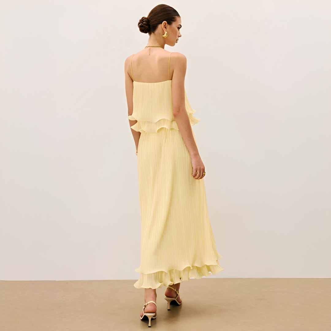 Daphne - Elegantes Faltenrock-Set