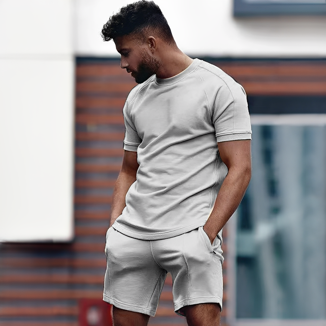 Drake - Herren-Set aus T-Shirt und Shorts - perfekt für warme Tage