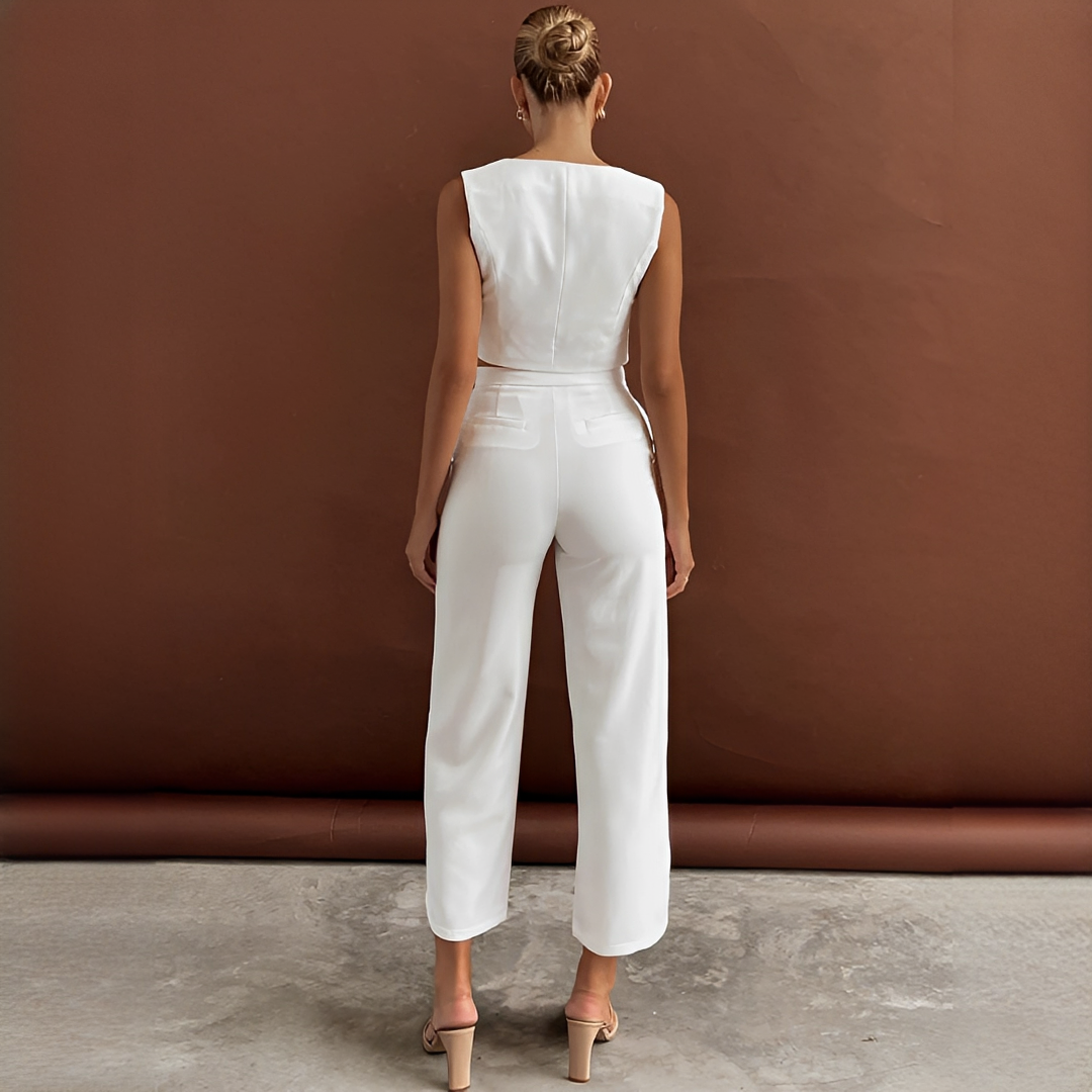 Agnes - Stylisches Weste- und Hosen-Set