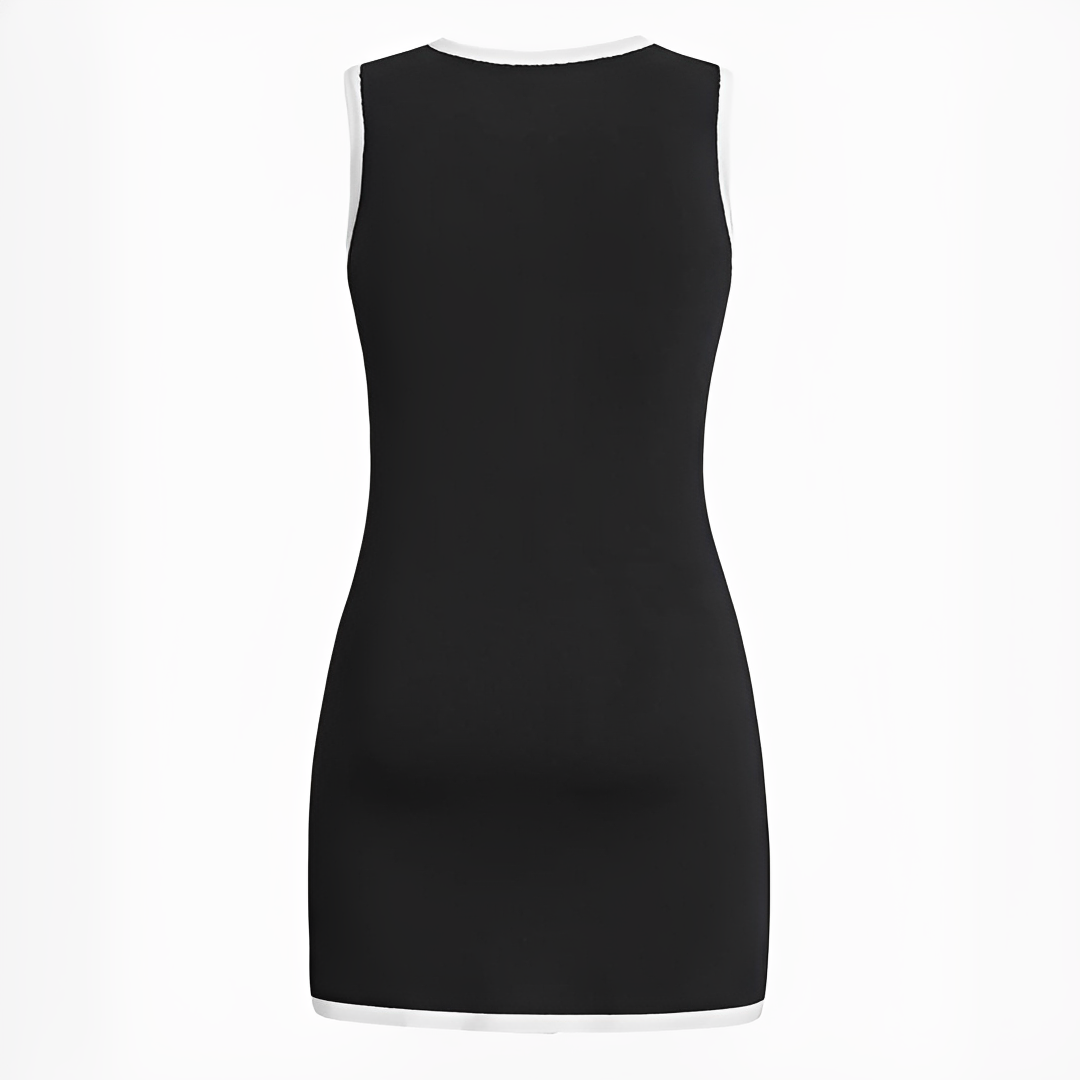 Delilah - Schickes ärmelloses kurzes Kleid