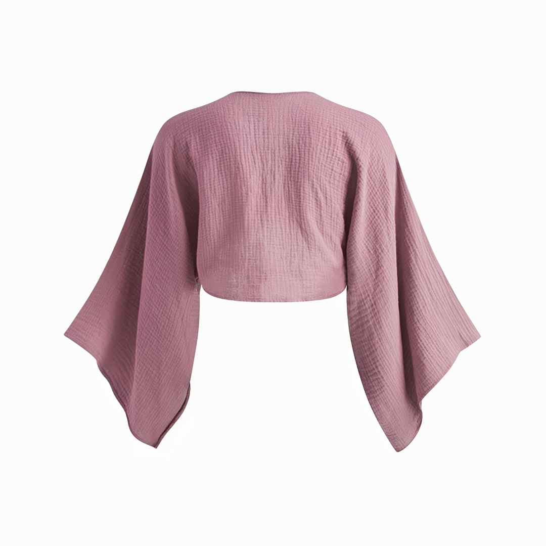 Arabella - Stilvolle Bluse mit Krawattenfront