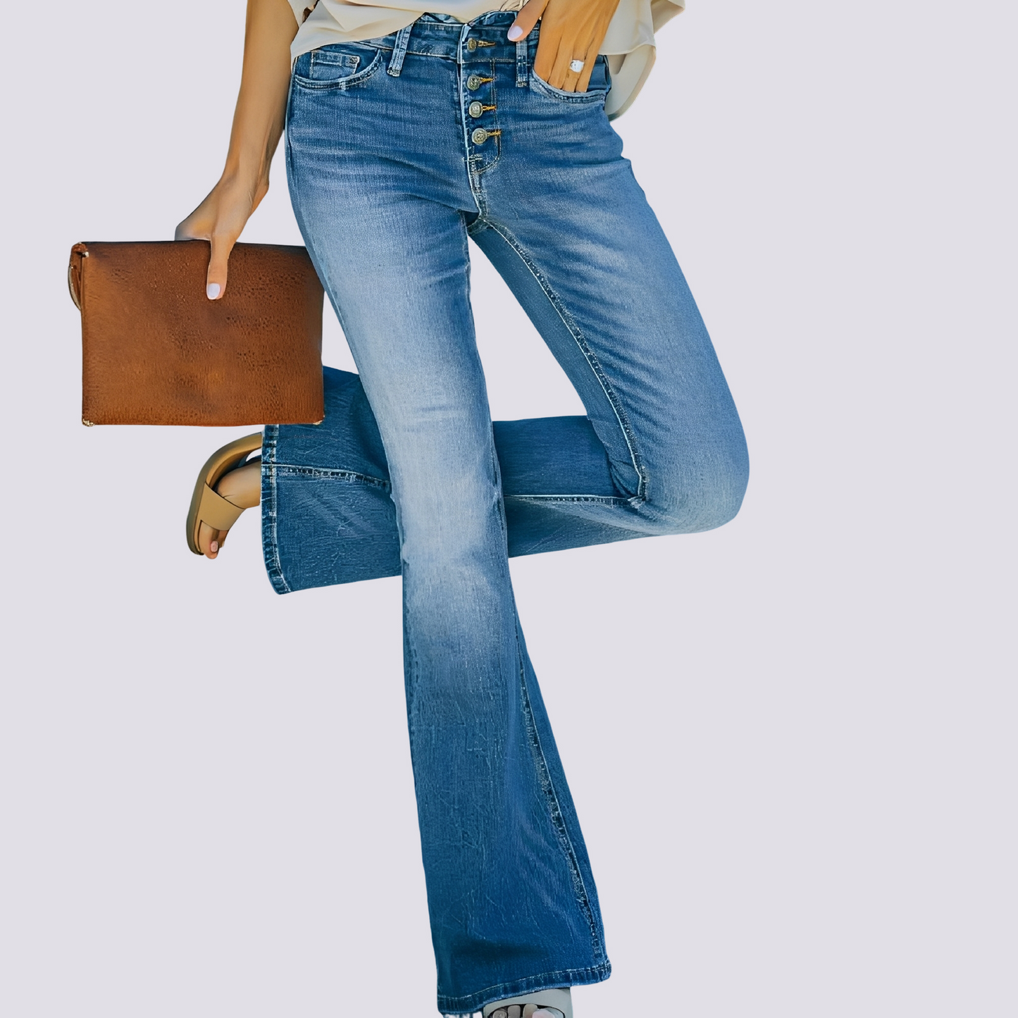 Rosie – Schlagjeans für Damen – für einen entspannten Alltagslook
