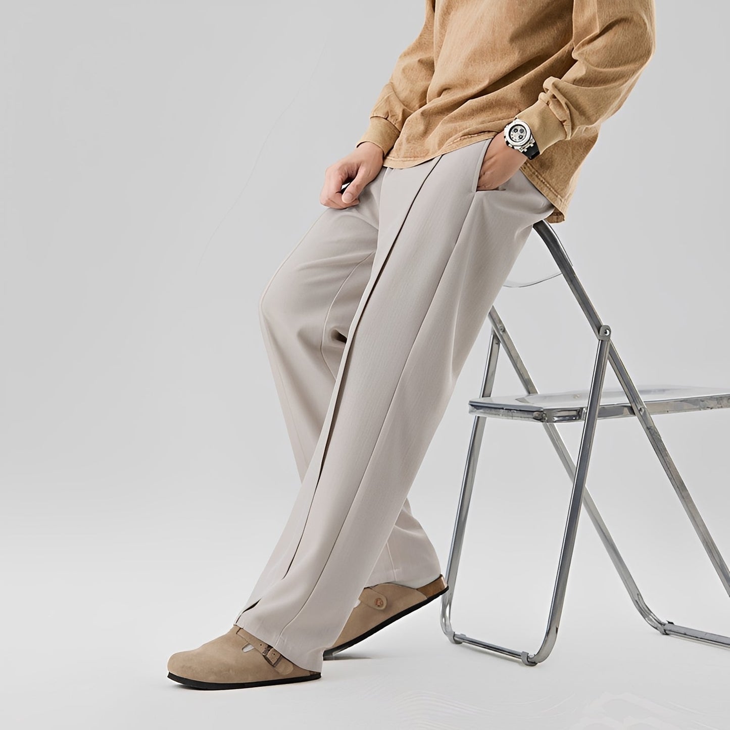 Preston - Elegante Hosen mit Faltenwurf