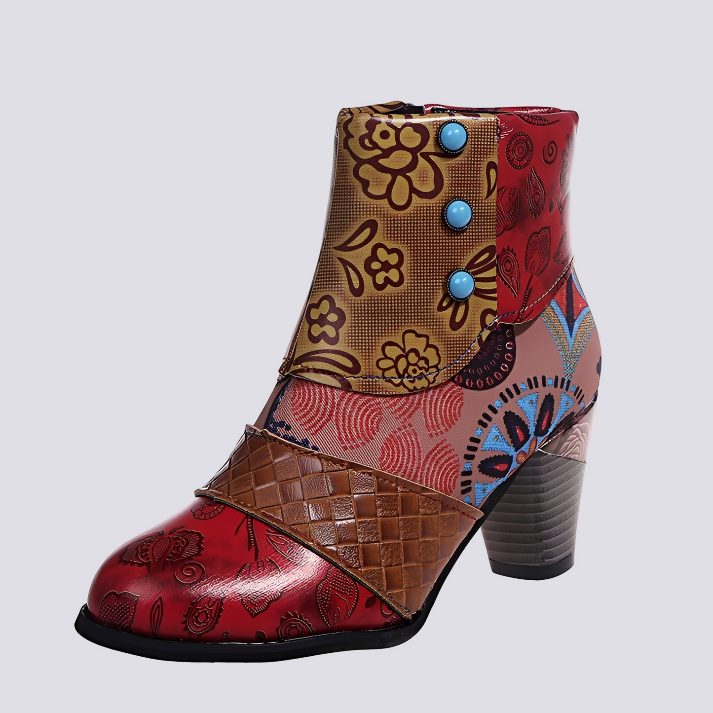 Emma - Farbige Bohemian-Stiefel