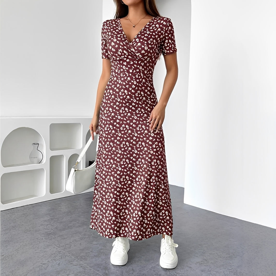Reggie - Elegantes Maxikleid mit Blumenprint